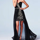 Mac Duggal - High Low Prom Dress With Overskirt