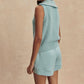 Varley - Clifford Half Zip Knit Top