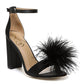 Sam Edelman - Women's Yaro Feather Heel Sandals