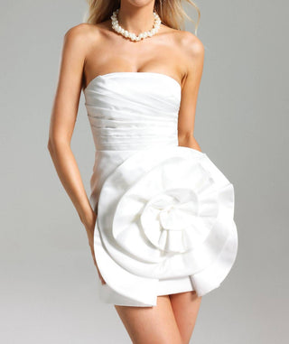 Bella Barnett - Kiwisy Flower Pleated Mini Dress