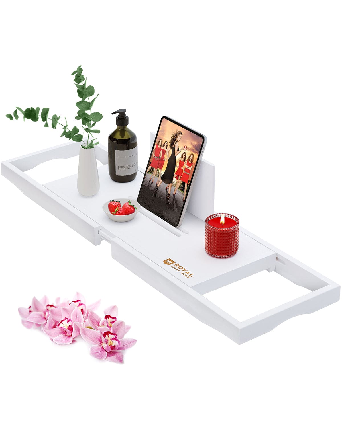 Bathtub Caddy Tray Lite, White