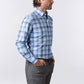 Ledbury The Guyton Plaid Casual Shirt Classic Blue