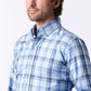 Ledbury The Guyton Plaid Casual Shirt Tailored Blue