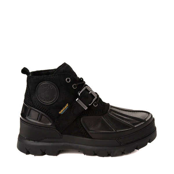 Polo Ralph Lauren Oslo Low Men's Waterproof Boots - Black Leather/Nubuck