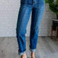 Judy Blue - High Rise Center Seam Detail Straight Jean