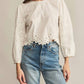 Z Supply - Ambroise Embroidered Linen Top