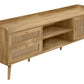 72-Inch Transitional TV Stand Console with Storage
