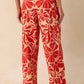 Aylaya - Linen Floral Pant