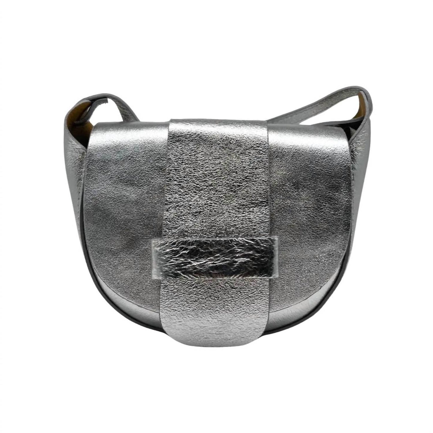 Made In Italy - Women's Margot Metallic Leather Bag