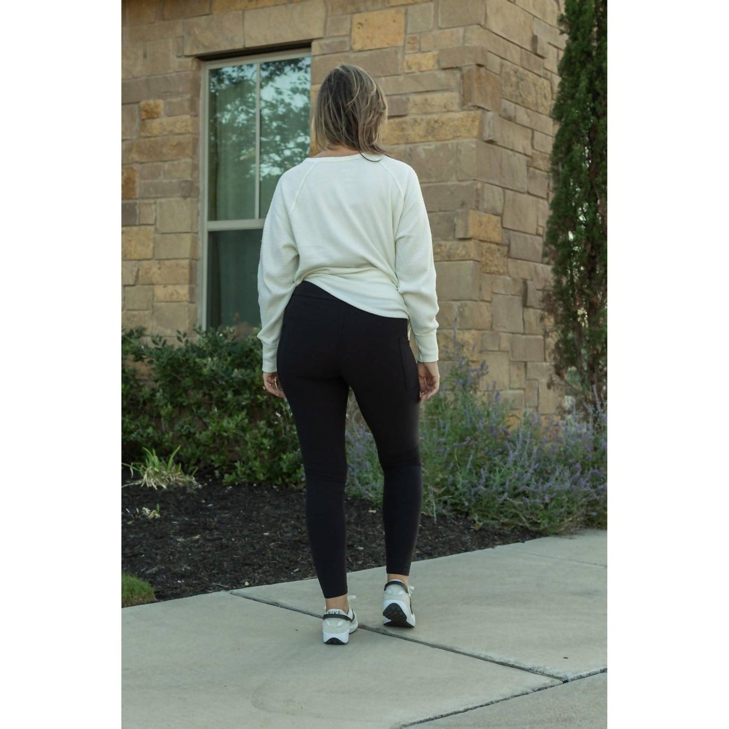 Julia Rose - FLEECE Full Length Leggings with Pockets