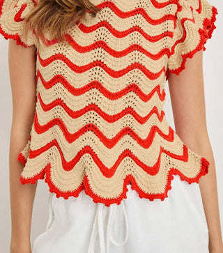 Rails - Coen Flutter Sleeves Top