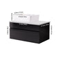 Floating Bathroom Vanity With Sink For Small Bathroom - White / Black