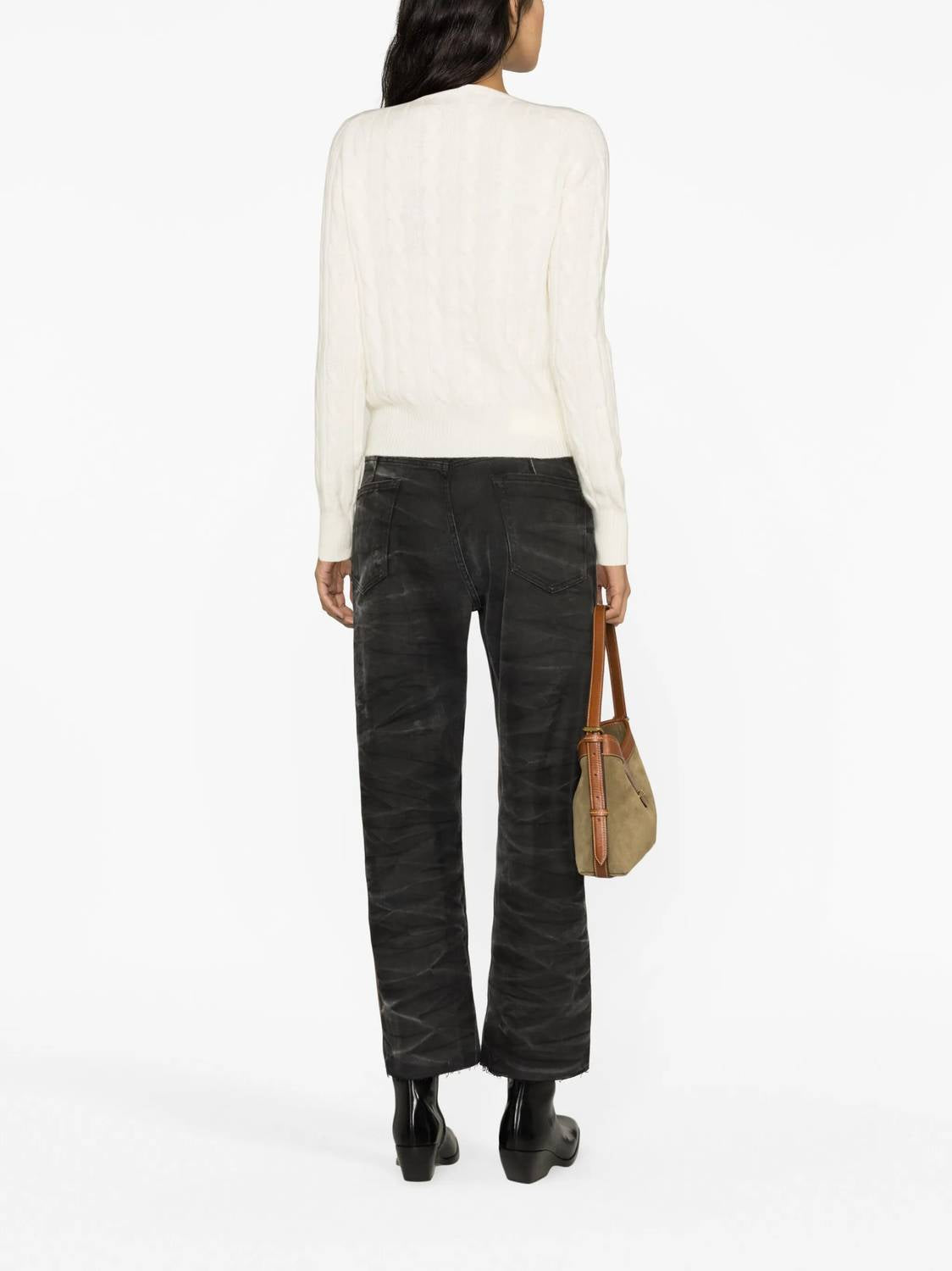 Polo Ralph Lauren - Melange Cable Cashmere Cardigan