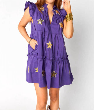 Buddylove - Aubrey Sequin Star Mini Dress