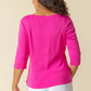 Habitat - Cozy Rib Easy V- Neck Tee