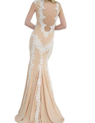 Jovani - Mermaid Fit Long Prom Gown