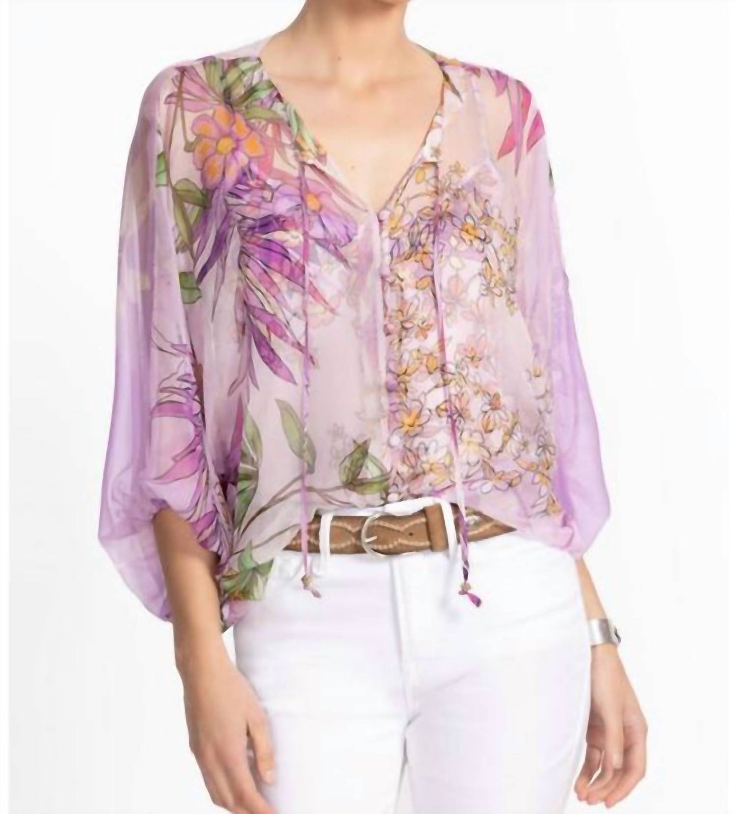 Johnny Was - HARLYN BUTTON FRONT BLOUSE