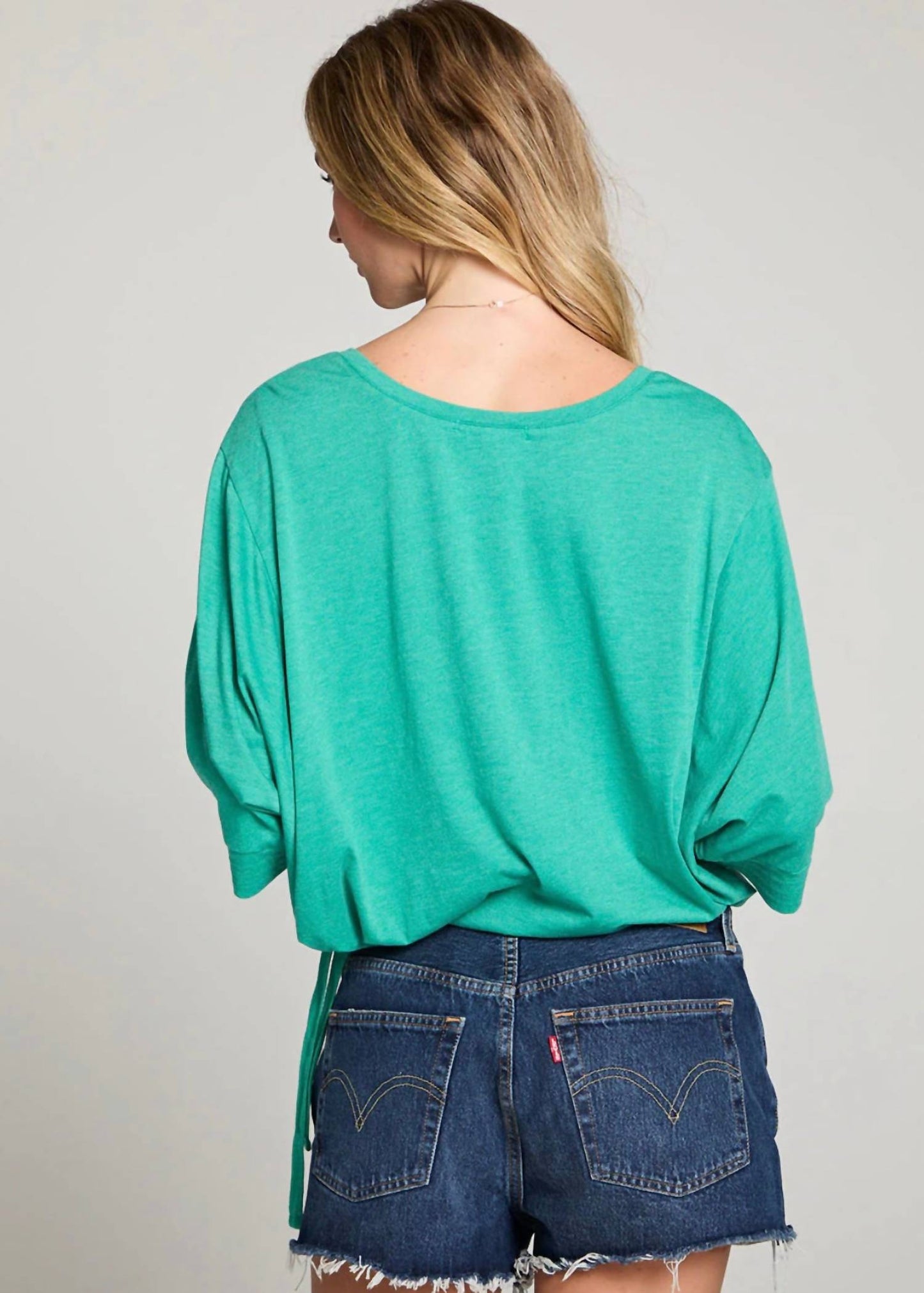 Chaser - Gianna 3/4 Sleeve V-neck Tee