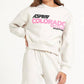 Vintage Havana - Aspen Ski Club Puff Crewneck Sleeve