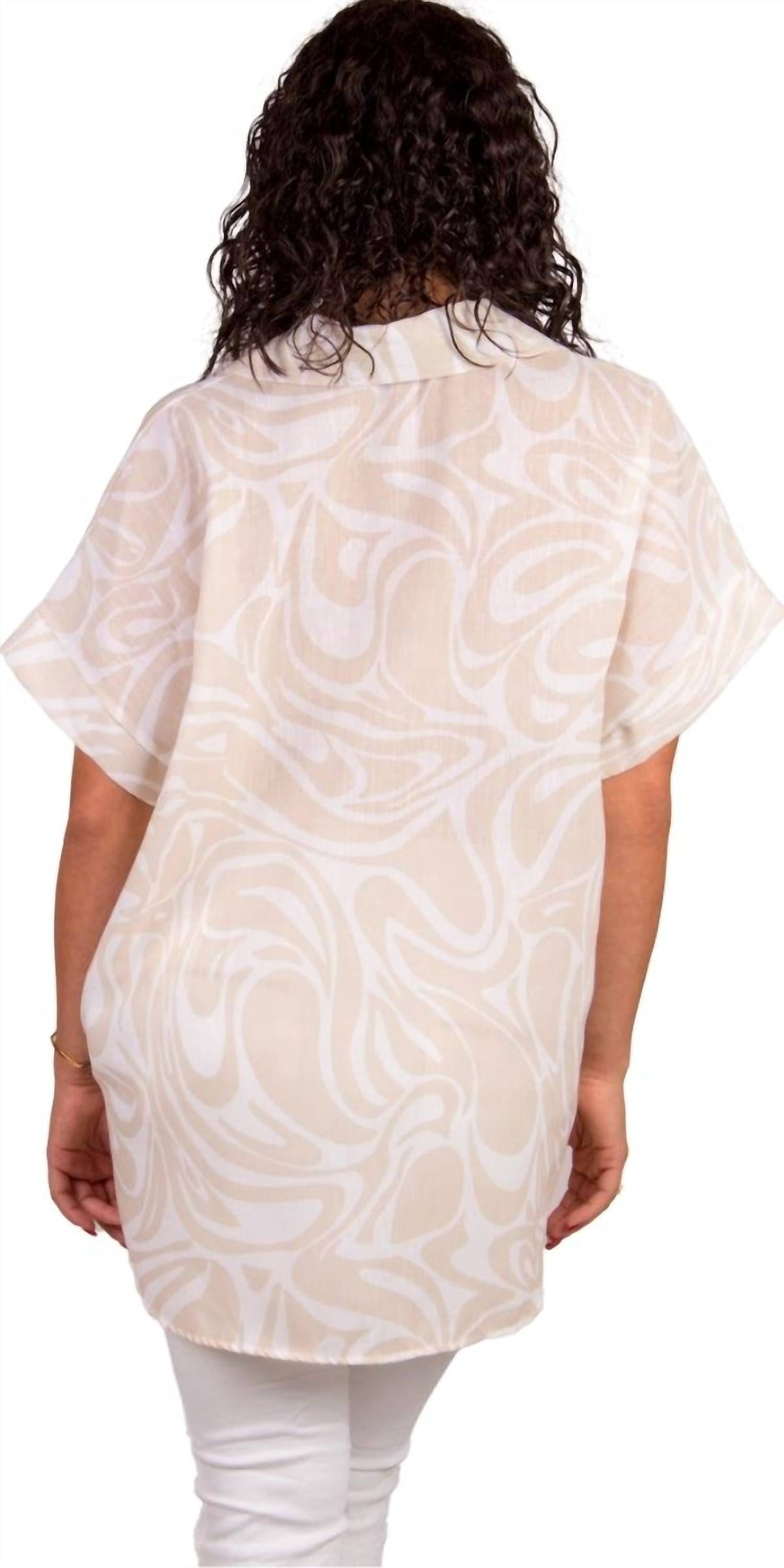Gigi Moda - Tropical Button Down Shirt