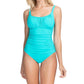 Profile By Gottex - Tutti Frutti Peasant Shirred One Piece Swimsuit