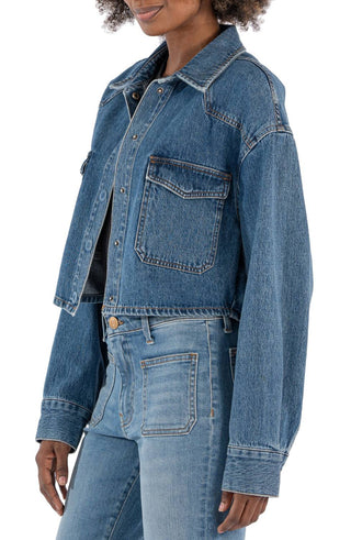 Kut From The Kloth - Billie Crop Denim Jacket