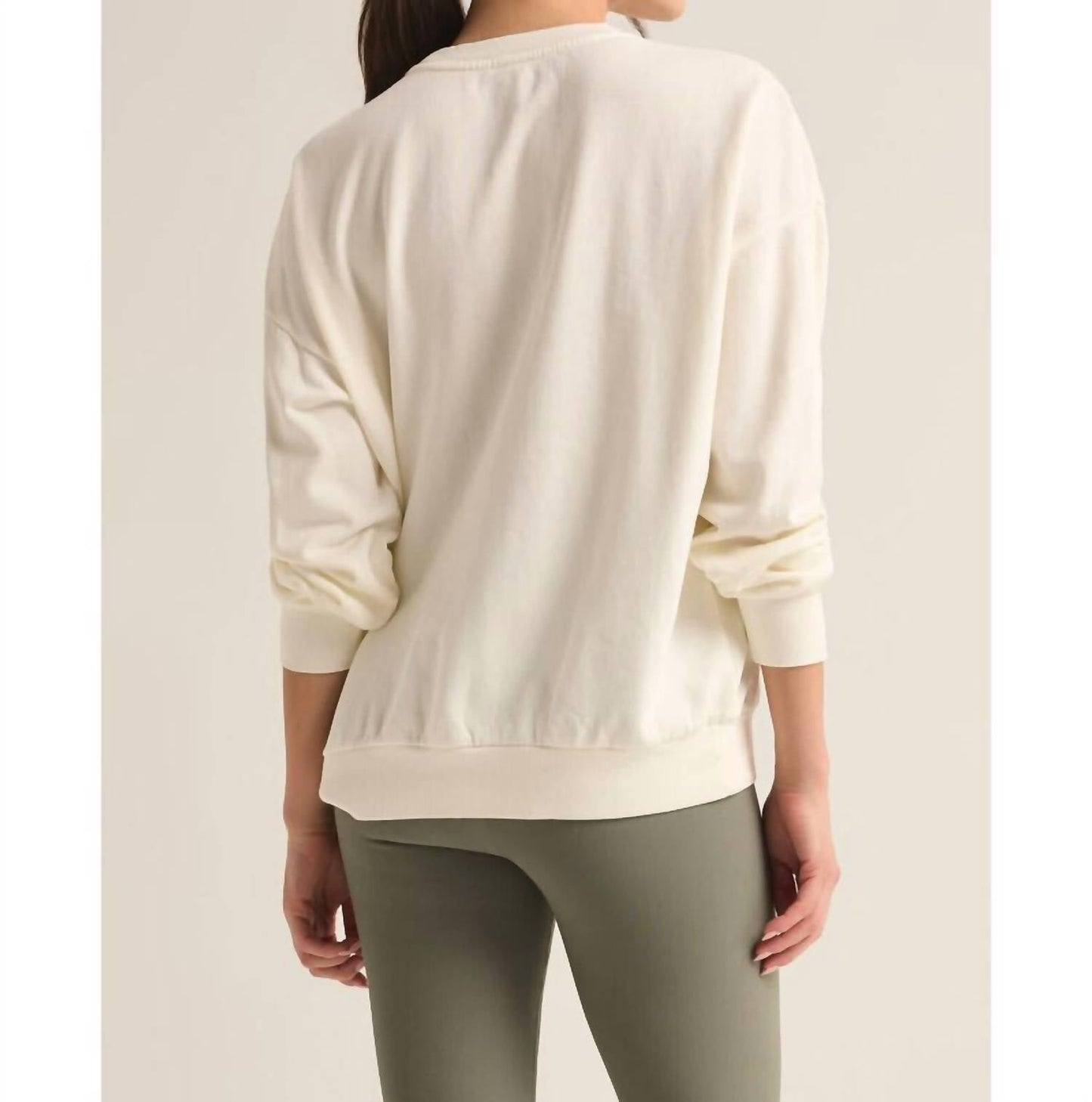 Z Supply - Health Is Wealth Graphic Sweatshirt