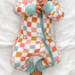 Jensen’S Jammies - Lazy Daisy Checkered Zippy Romper