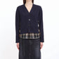 Sacai - Plaid Print Cardigan
