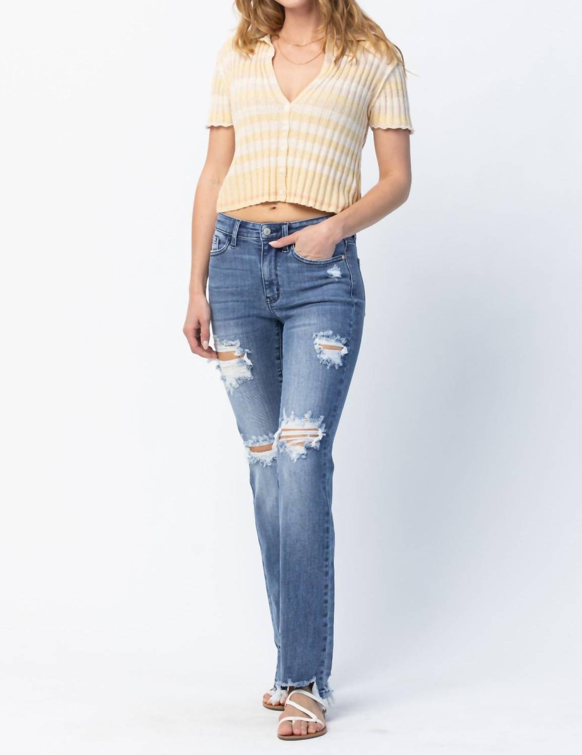judy-blue-destroyed-straight-mid-rise-jeans-2