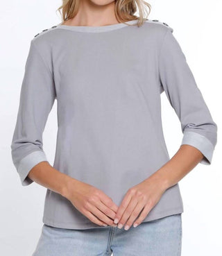 Multiples - Boatneck Hi-lo Top