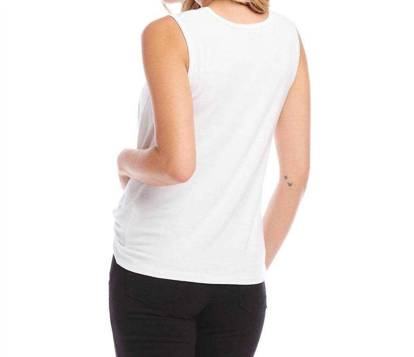 Karen Kane - Sleeveless Pick-Up Top