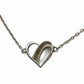 Dune Jewelry - Women's Traveling Heart Delicate Chain Bracelet