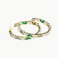 Native Gem - Women's Mare Hoops Earrings