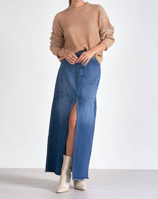 Elan - Kendra Ribbed Crewneck Sweater