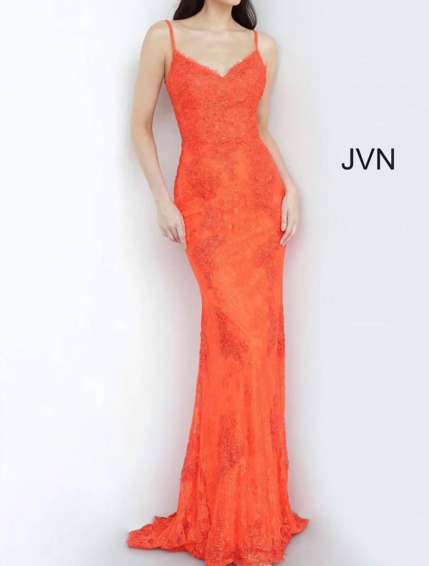 Jovani - Lace Prom Long Dress