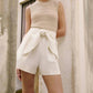Marie Oliver - Nev Round Neck Sleeveless Top