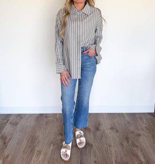 Elan - Treasure Button Down Top