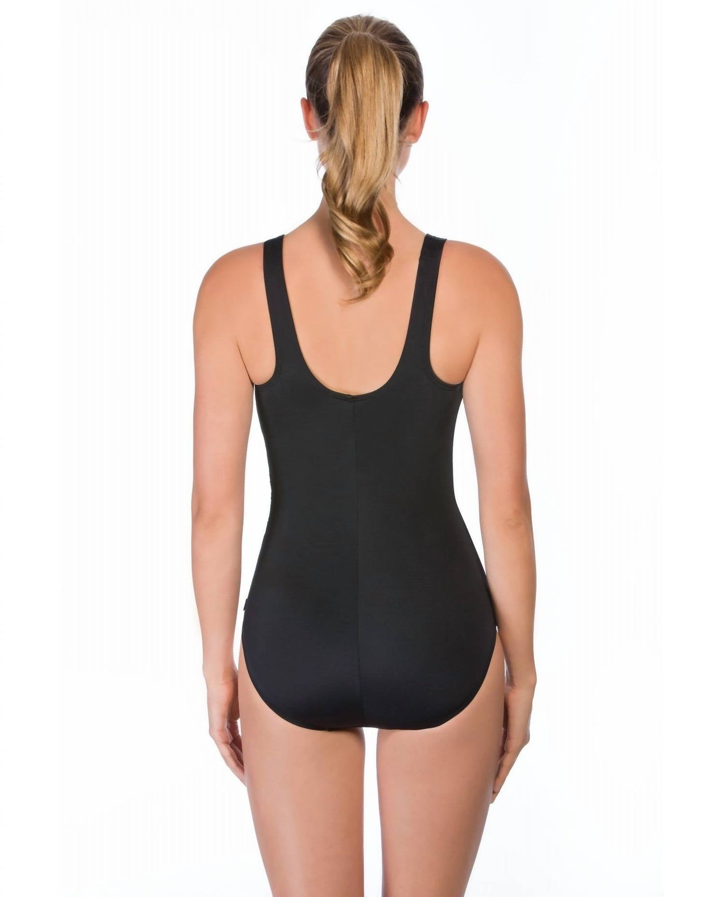 Reebok - Pretty Pleatz High Neck One Piece Swimsuit