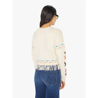 Mother - The Itsy Jumper Fringe Sweater