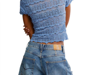 Free People - Angelina Lace Tee