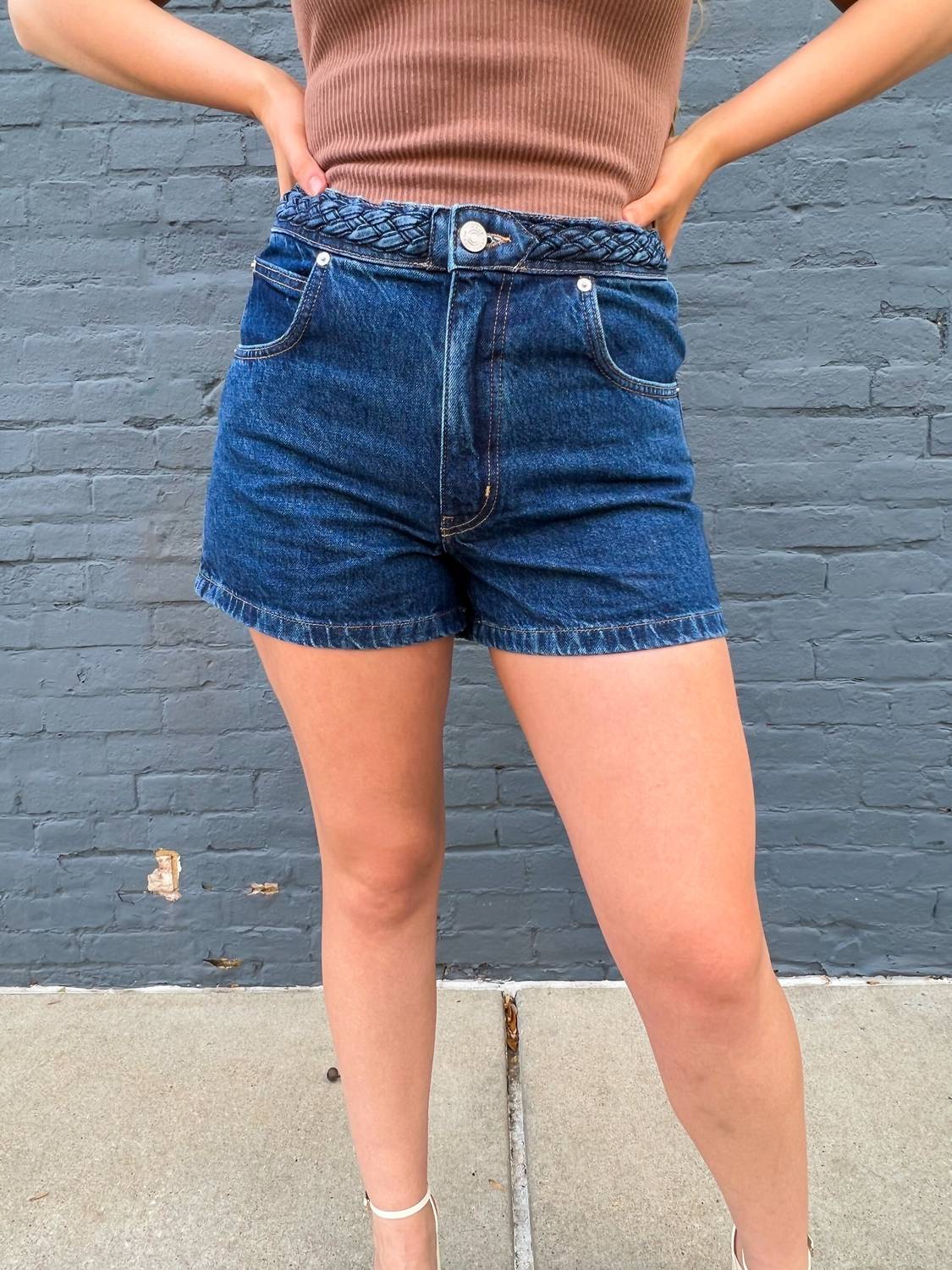 Frame - Braided Waistband Short