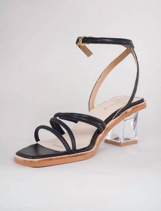 All Black - Women's Ms. Glamour Sandal
