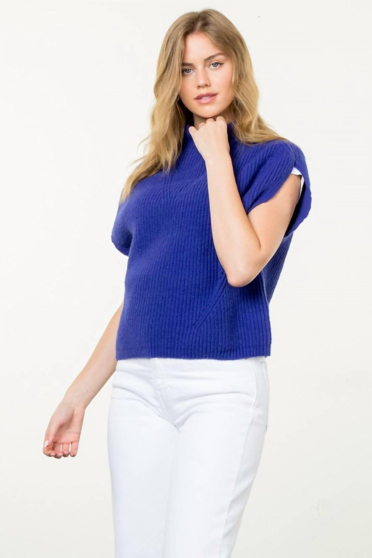 Thml - Mendy Turtleneck Ribbed Vest