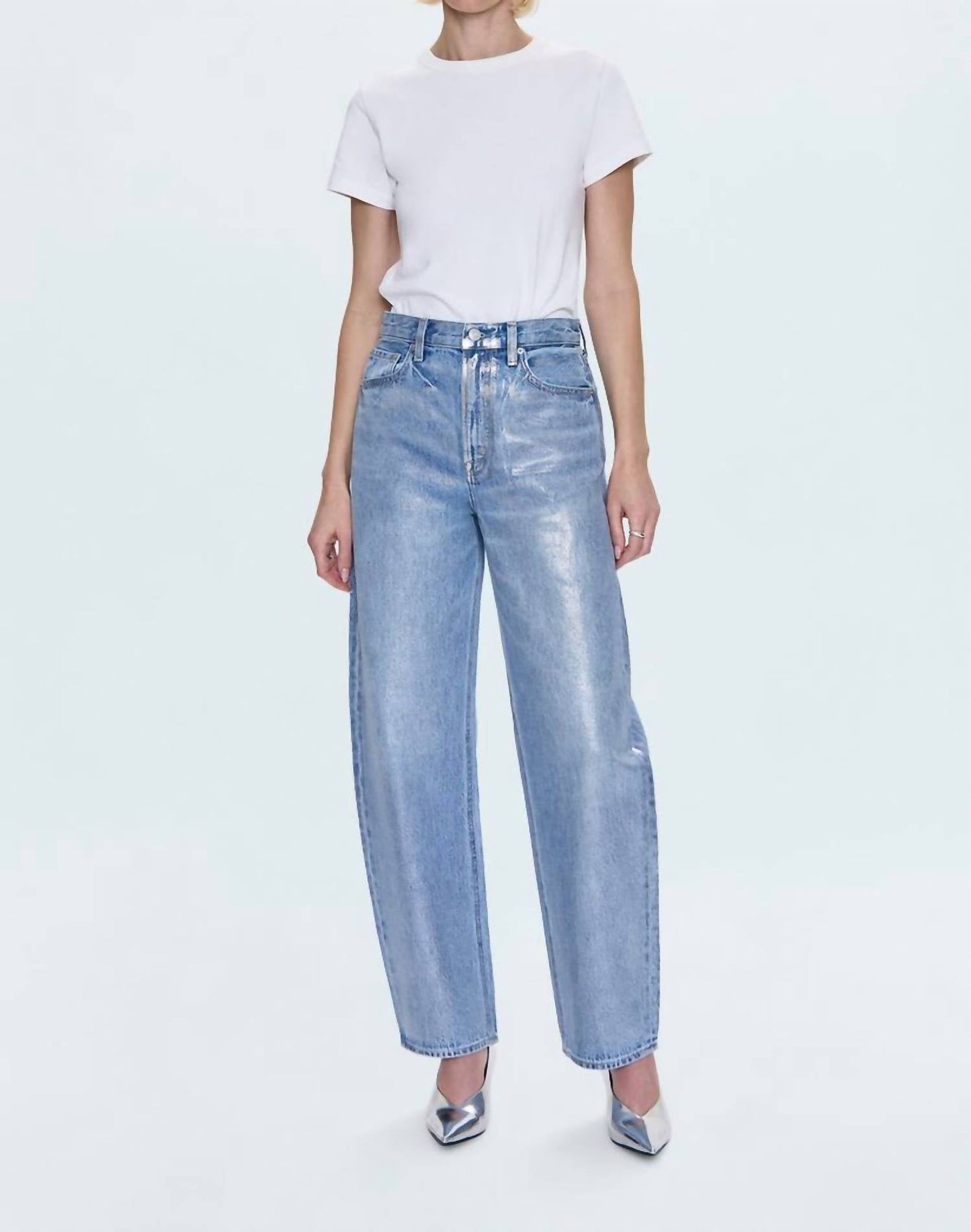 Pistola - Wes High Rise Barrel Jean