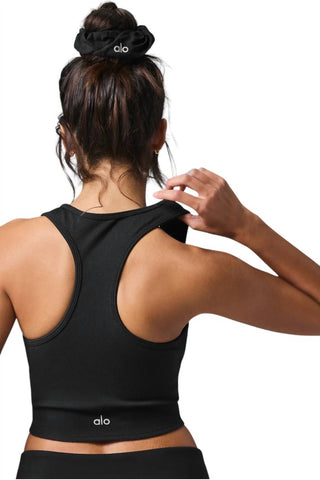 Alo Yoga - Cropped Racerback Tank Top