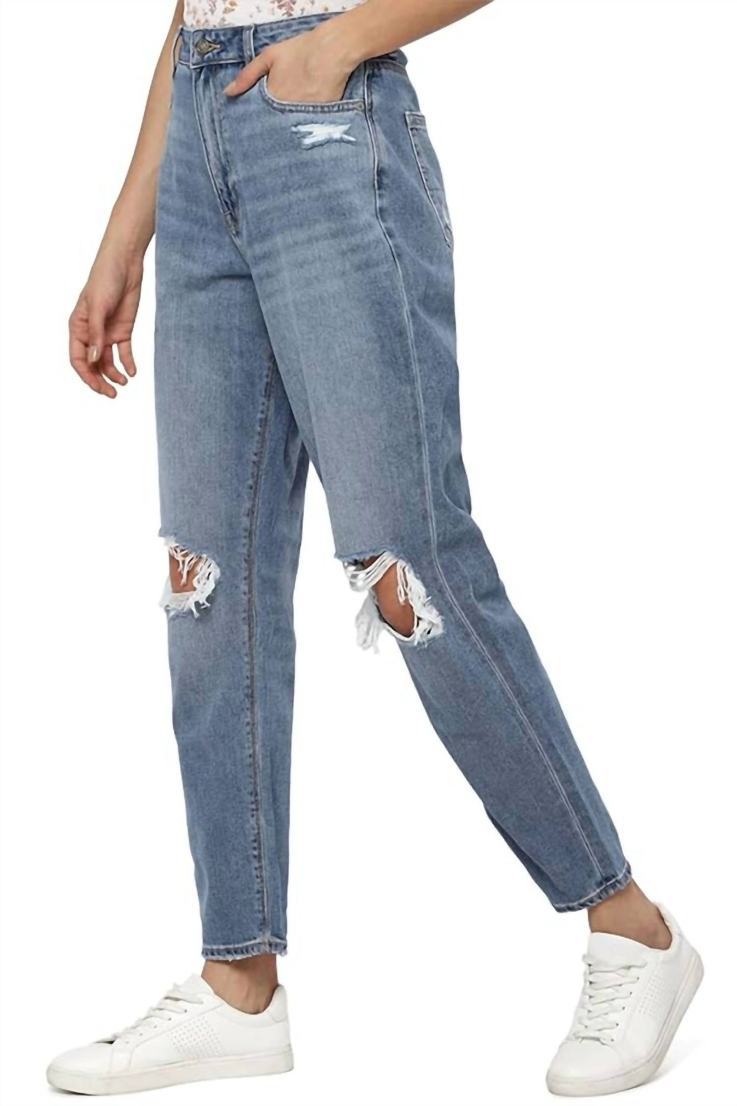 American Eagle Outfitters - Distressed Mom Jean