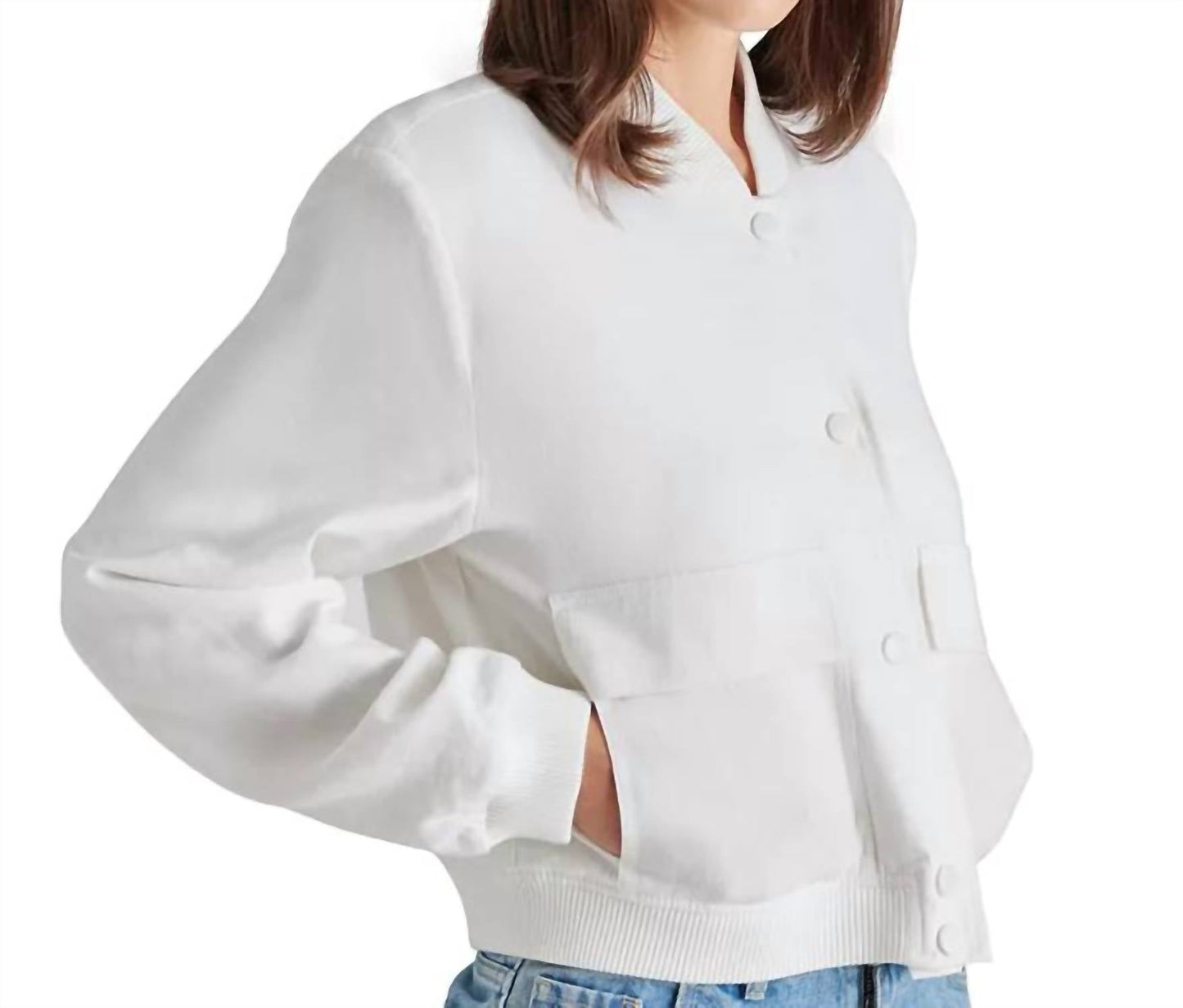 Steve Madden - Ardine Linen-blend Bomber Jacket