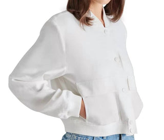 Steve Madden - Ardine Linen-blend Bomber Jacket