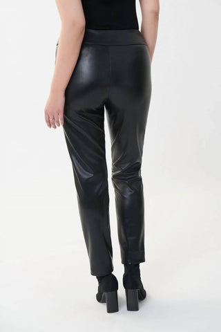 Joseph Ribkoff - Faux Leather LDS Slimming Pant